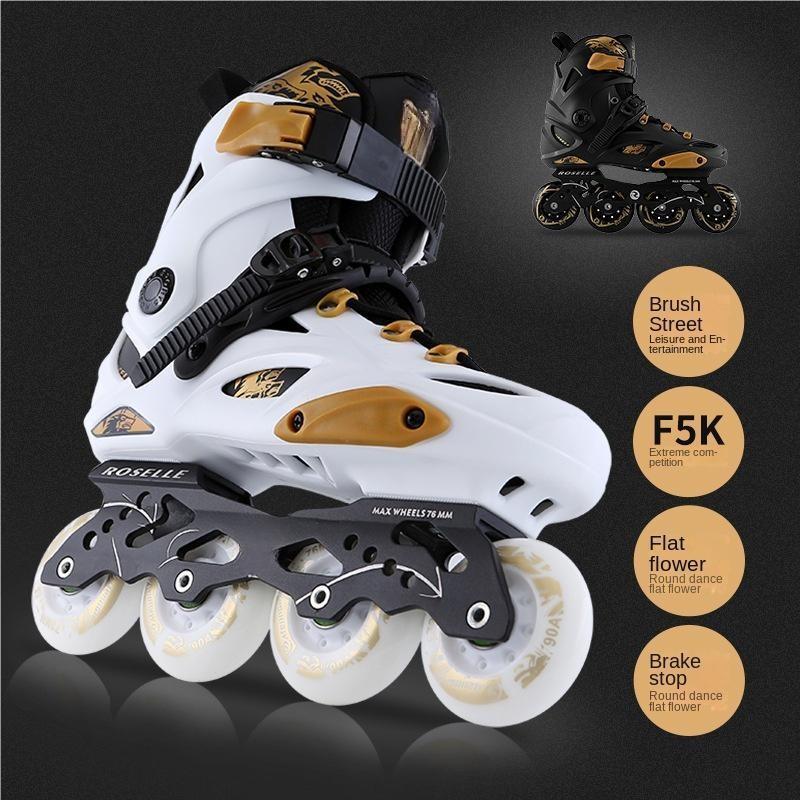 Factory wholesale outdoor sports inline skates PU wheels adult professional inline skates