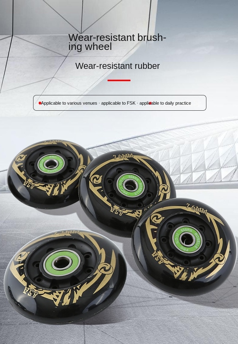 Factory wholesale outdoor sports inline skates PU wheels adult professional inline skates