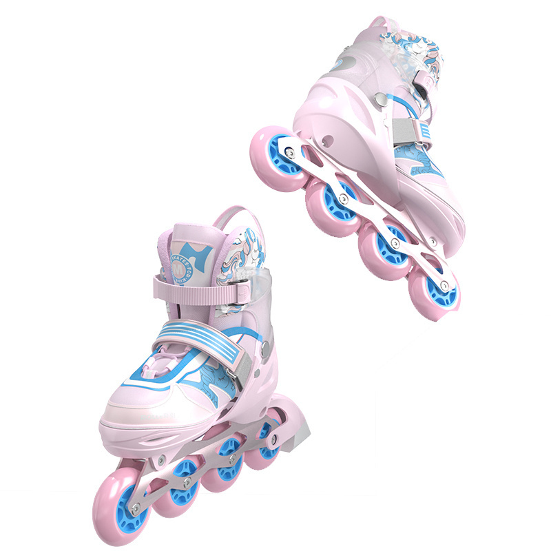 Three-in-one skates girls roller skates beginners professional adjustable