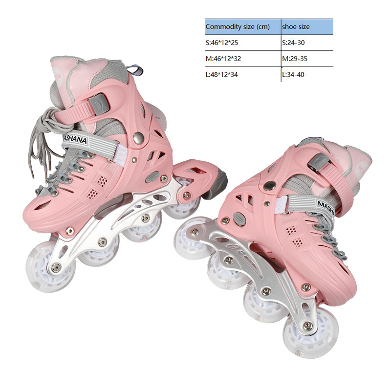 Factory hot sale inline Skates Professional Roller Skating Shoes Sliding Free Roller Skates