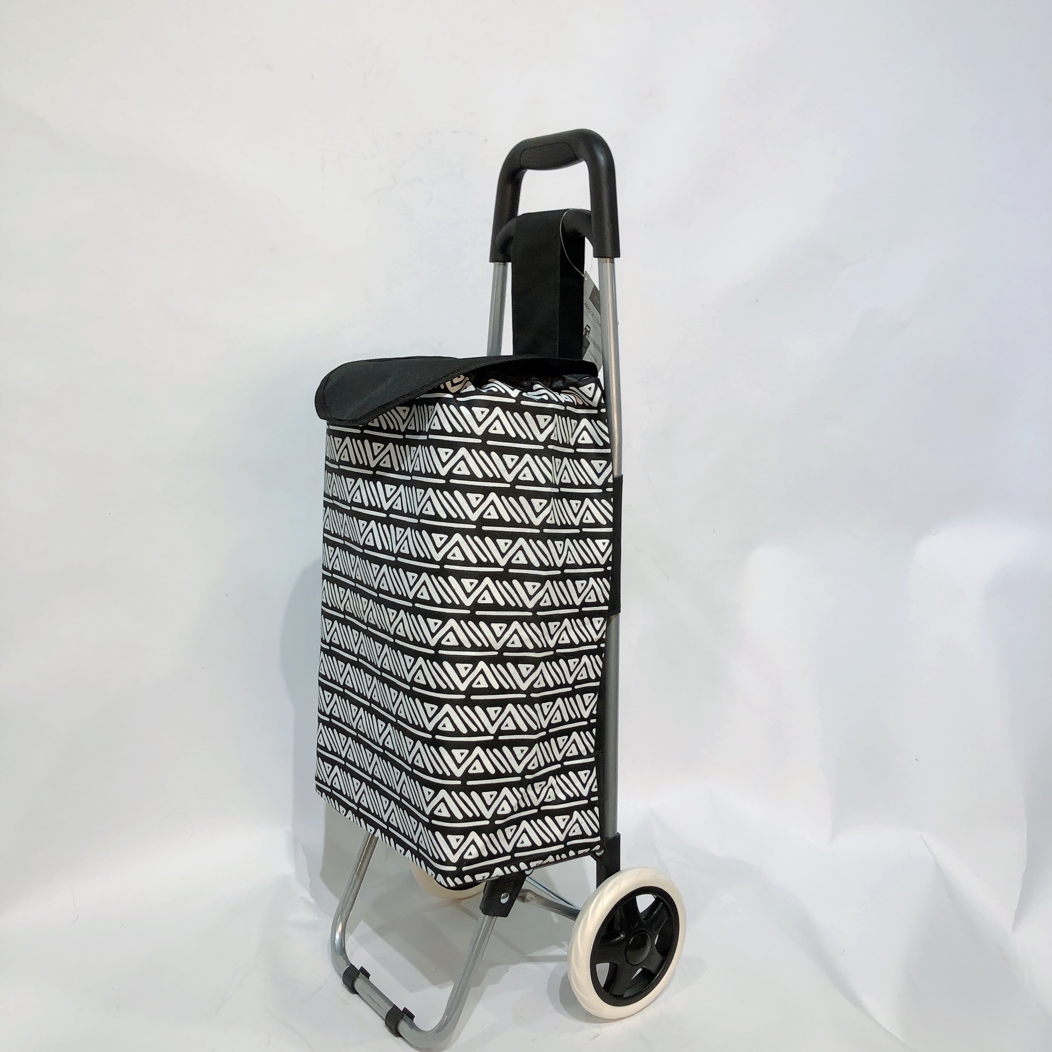 Custom multifunctional portable shopping cart for the elderly personal folding shopping cart pull rod car lightweight