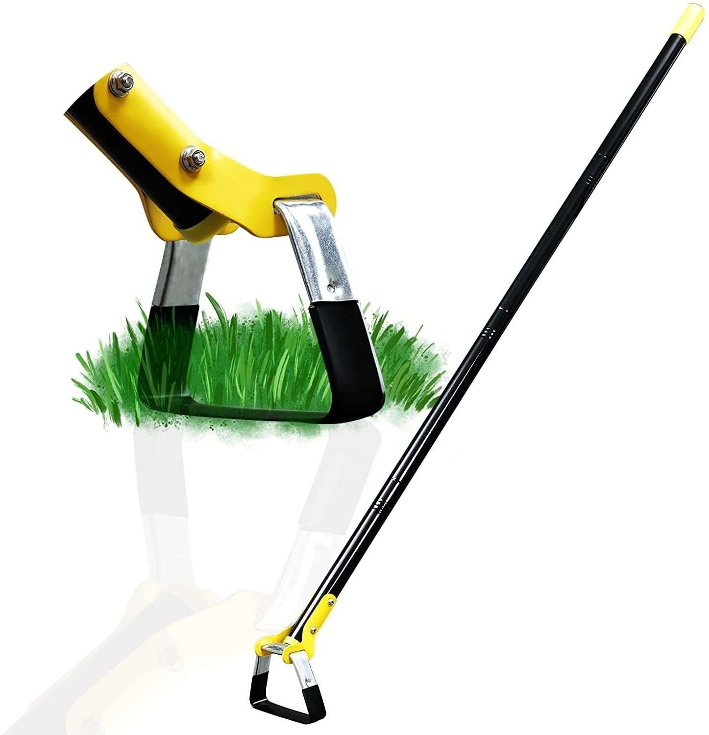 2024 Adjustable Garden Hula Hoes, Stirrup Hoe Weeding Tools Gardening, Scuffle Hoe for Weeding Long Handle Weed Rake