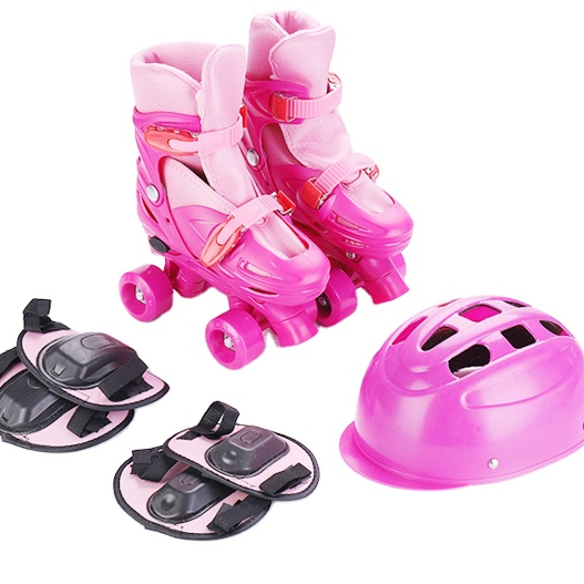 China supplier off-road inline skates pink skate shoes