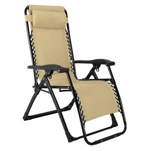 Factory Direct Sales Zero Gravity Chair Folding Outdoor Foldable Beach Chair Relax Chair Lounge Portable