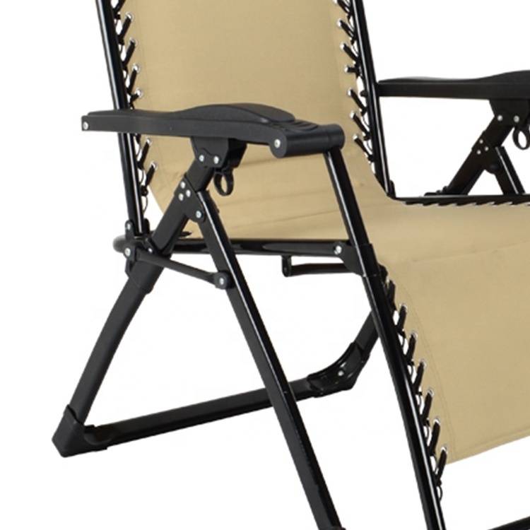 Factory Direct Sales Zero Gravity Chair Folding Outdoor Foldable Beach Chair Relax Chair Lounge Portable