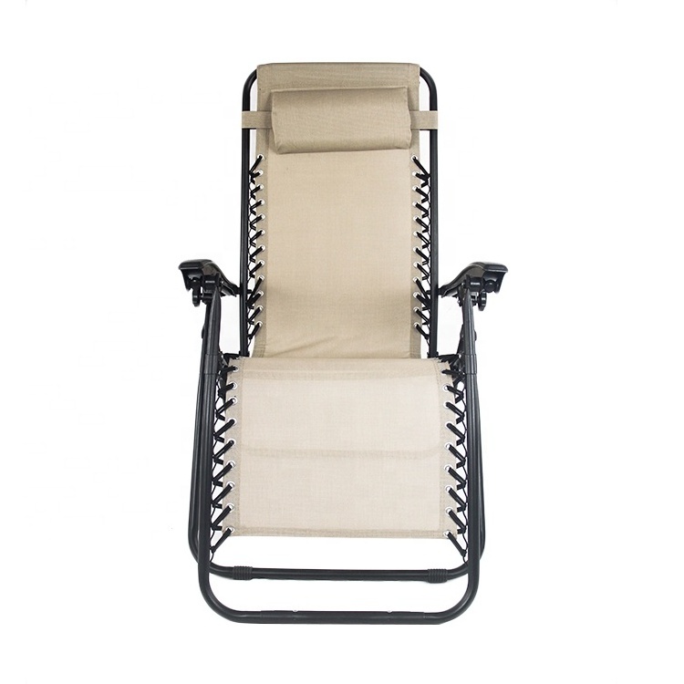 China Recliners Adjustable Beach Folding Lounge Chair Lounger Zero Gravity Recliner Chair