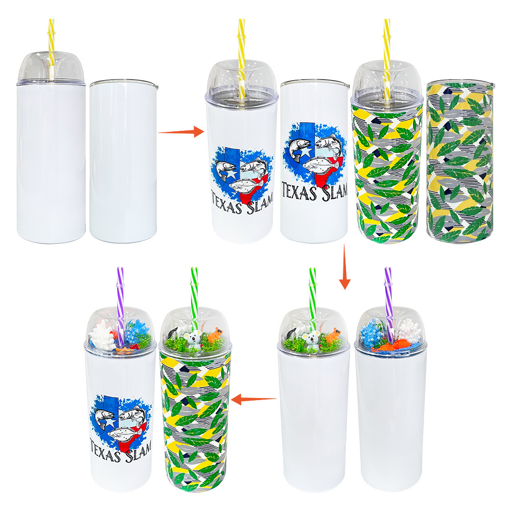 Eco-friendly Double Walled 10oz Lowball Tumbler with Dome Lid Manufacturer Dome Lid Tumblers for Blank Sublimation and DIY