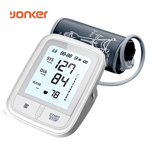 Backlit Backlight Factory Price Upper Arm Sphygmomanometer bp machine digital blood pressure monitor cuff baumanometro digital