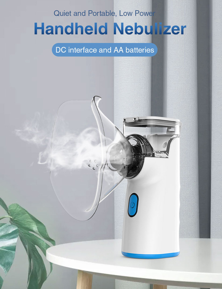 Yonker household medical devices nebulizador Medical Ultrasonic Inhaler Baby Kid Mesh Inhaler Portable Mini Nebulizer