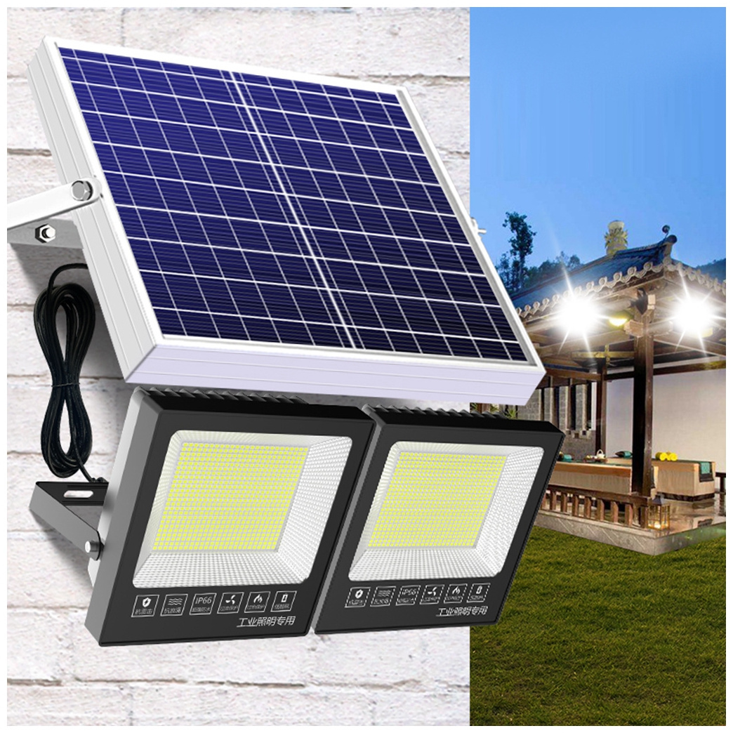 Adopt Thickened ABS Lamp Body Solar Flood Light-operated System Light Solar Lantern With Long Life Battery