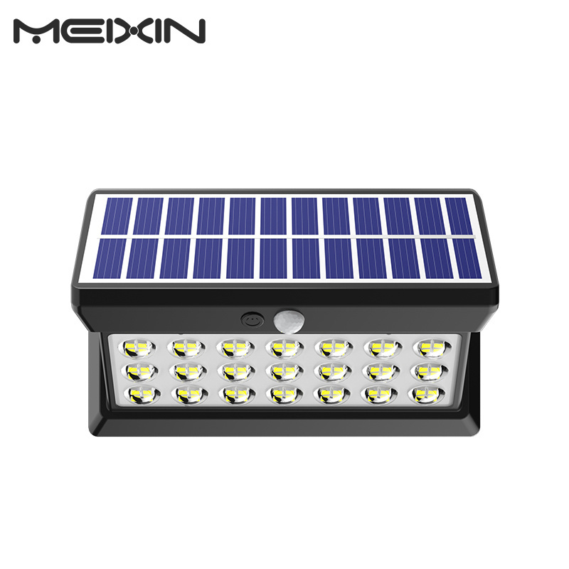 Meicheng Solar Powered Outdoor New Product LED PIR Body Motion Sensor Wall Night light