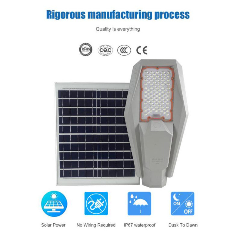 Solar Led Light Outdoor 100W 200W 300W 400W Solar Panel Lamps with Remote Sunlight Led Street Lights for Garden Yard Road