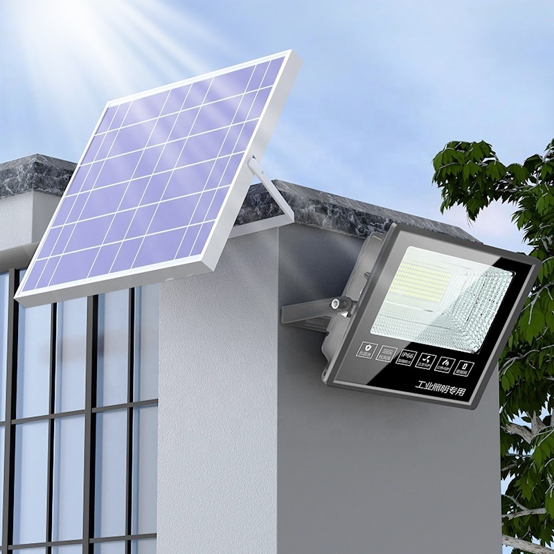 Intelligent Light-operated 32650 Lithium Battery Solar Pathway Lights Outdoor Garden Lights Solar Lamp