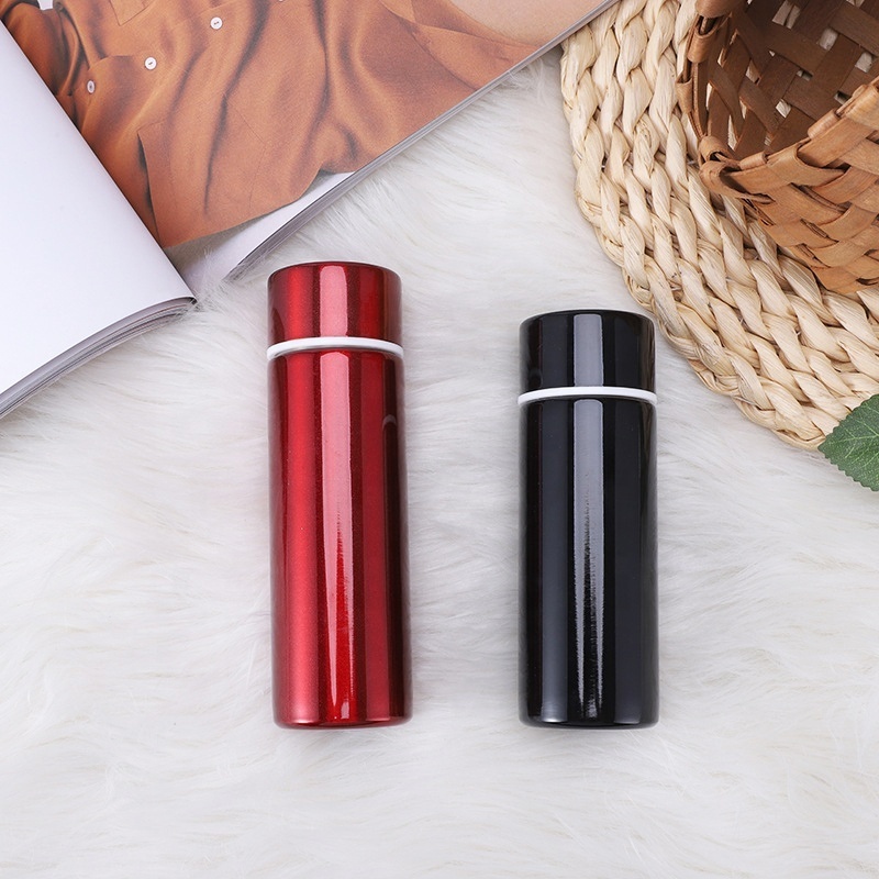 Japanese and Korean Style MINI Straight Water Bottle Cute 150/200/280ML Stainless Steel Thermos Custom Logo Coffee Cup