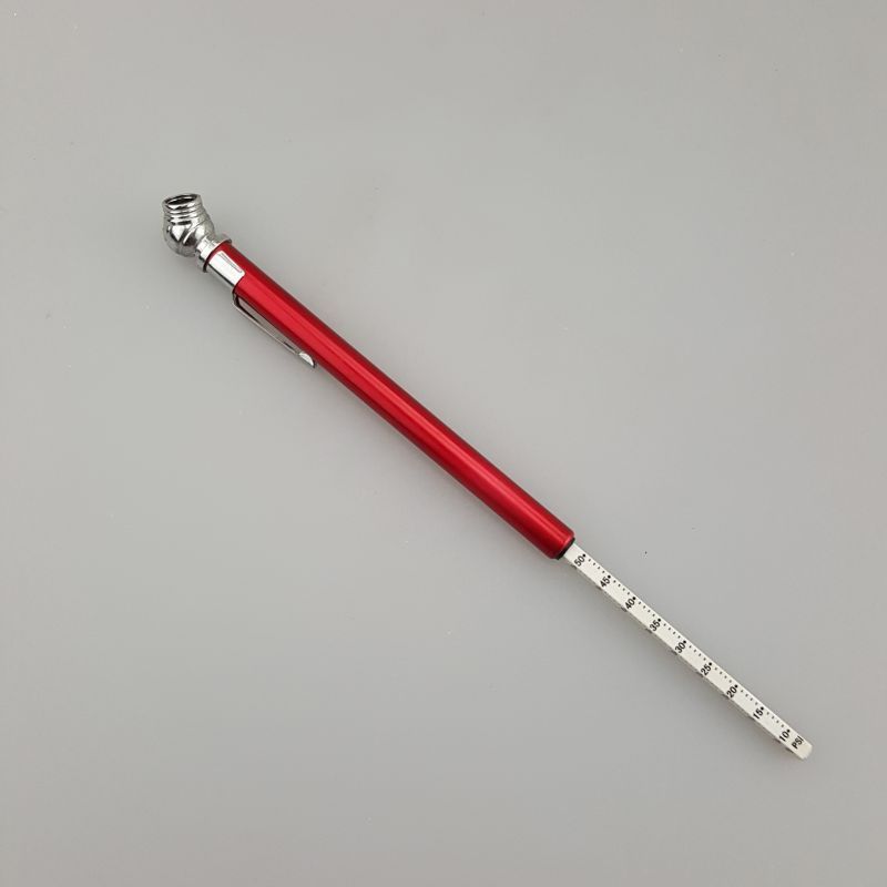 Car Truck Motorcycle Bicycle Pencil Pen Tire Pressure Gauge