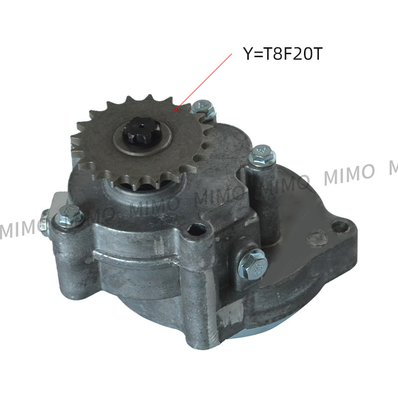 OEM/ODM Universal Motorcycle Transmission Gearbox for 2-Stroke Mini Motor Pocket Bike Scooter 47CC 49CC Engine