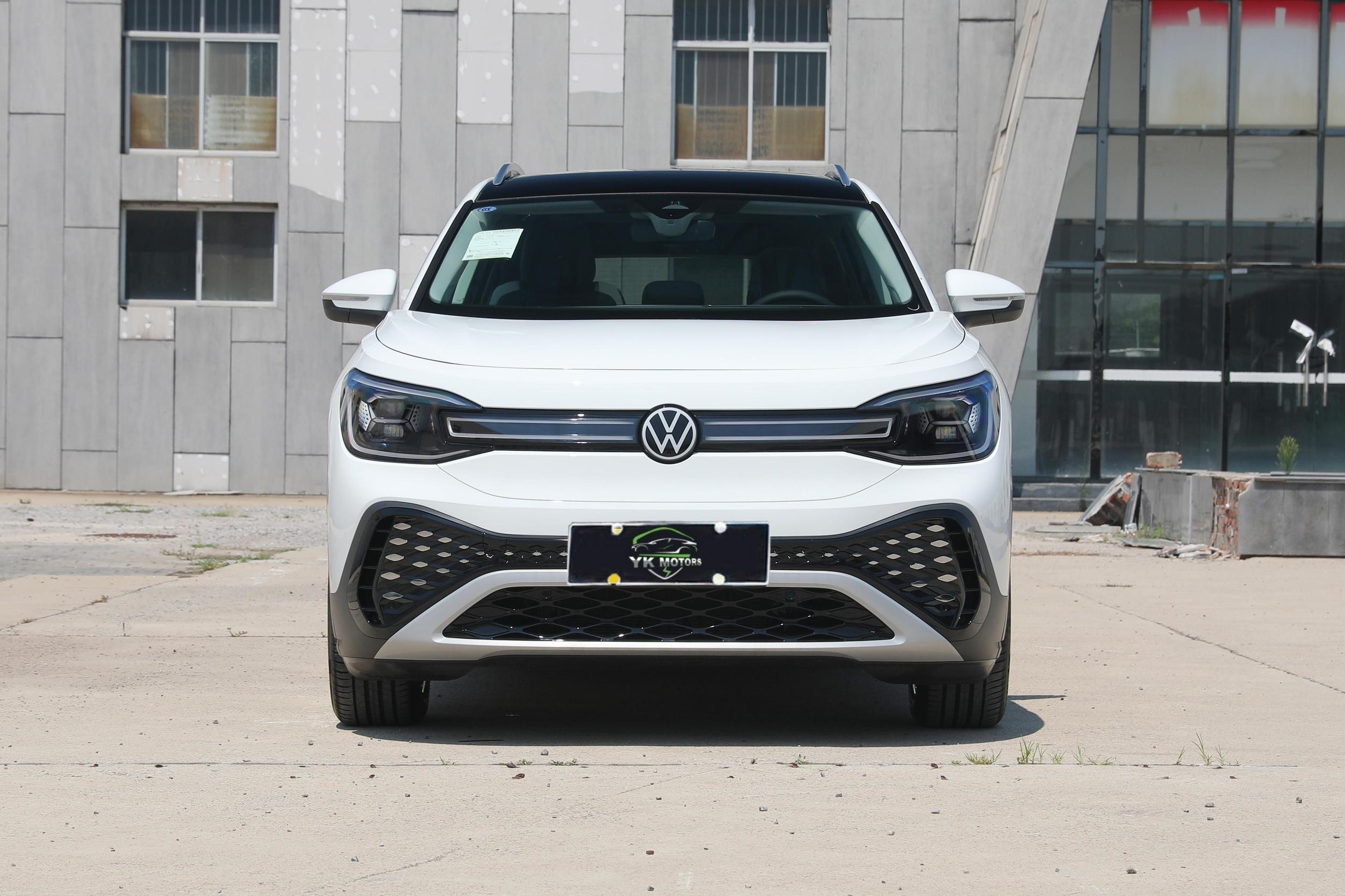 YK MOTORS Volkswagen Id 3 VW Electric New Energy Vehicles Cars 2023 Ev Volkswagen Id6 Yellow Electric Car