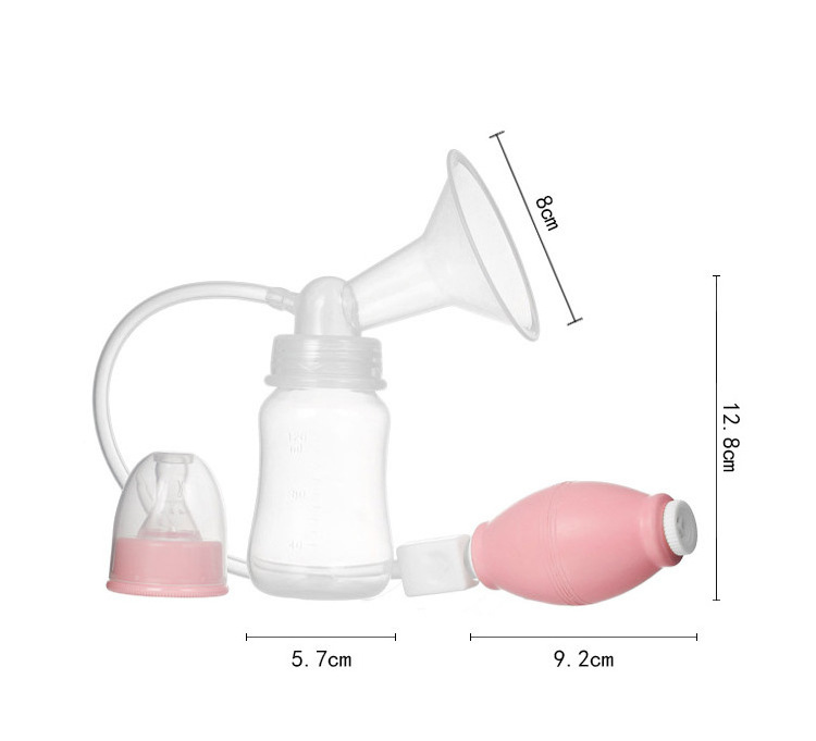 Feeding bottle mother and baby supplies advanced powerful manual simple breast pump rubber material hand pinch breast pump bag