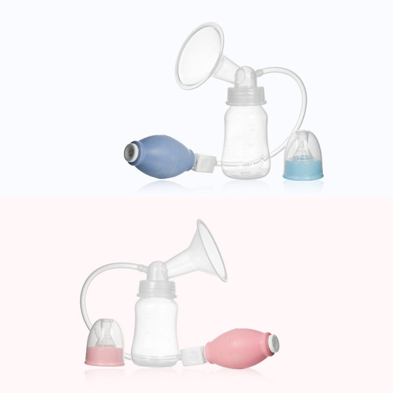 Feeding bottle mother and baby supplies advanced powerful manual simple breast pump rubber material hand pinch breast pump bag