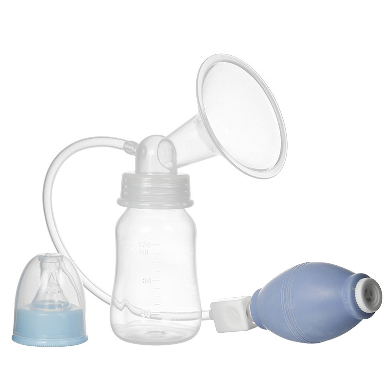 Feeding bottle mother and baby supplies advanced powerful manual simple breast pump rubber material hand pinch breast pump bag