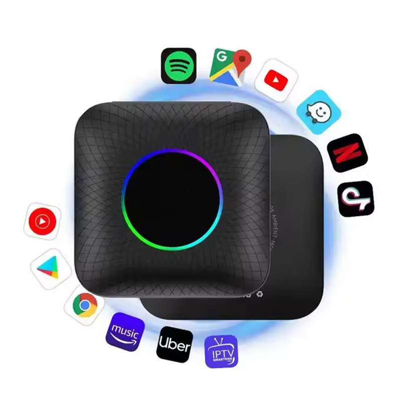 New CarlinKit 4.0 QCM6225  Octa-core Wireless CarPlay Box 8+128GB Android Auto Mini Adapter Car Play Dongle