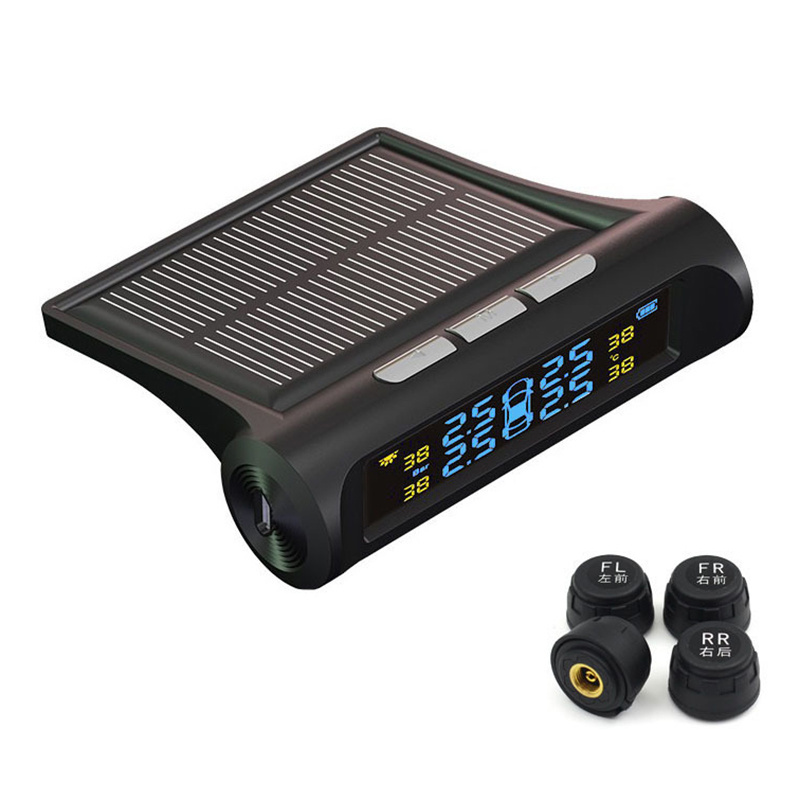 Wholesale Wireless Solar Charge Internal Car Truck Vehicle Tire Pressure TPMS Sensor Tire Pressure Monitoring System