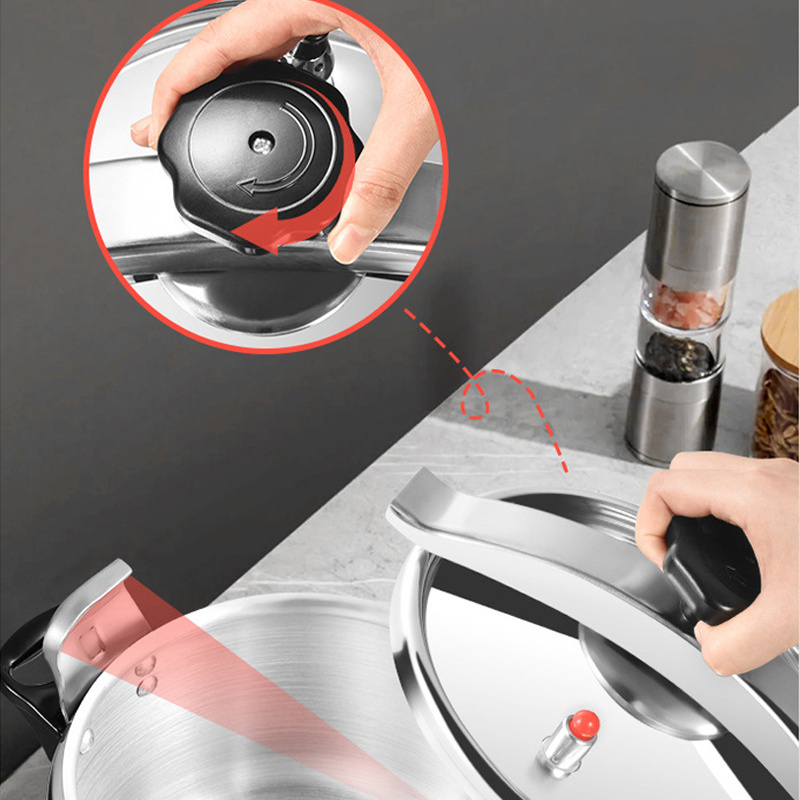 DSFOM 8513 multi function aluminium high pressure  cooker Explosion proof Bakeliter Handle