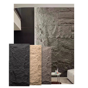 wholesale price lightweight pu artificial rock 3d pu stone wall panel pu culture stone wall panel for interior wall