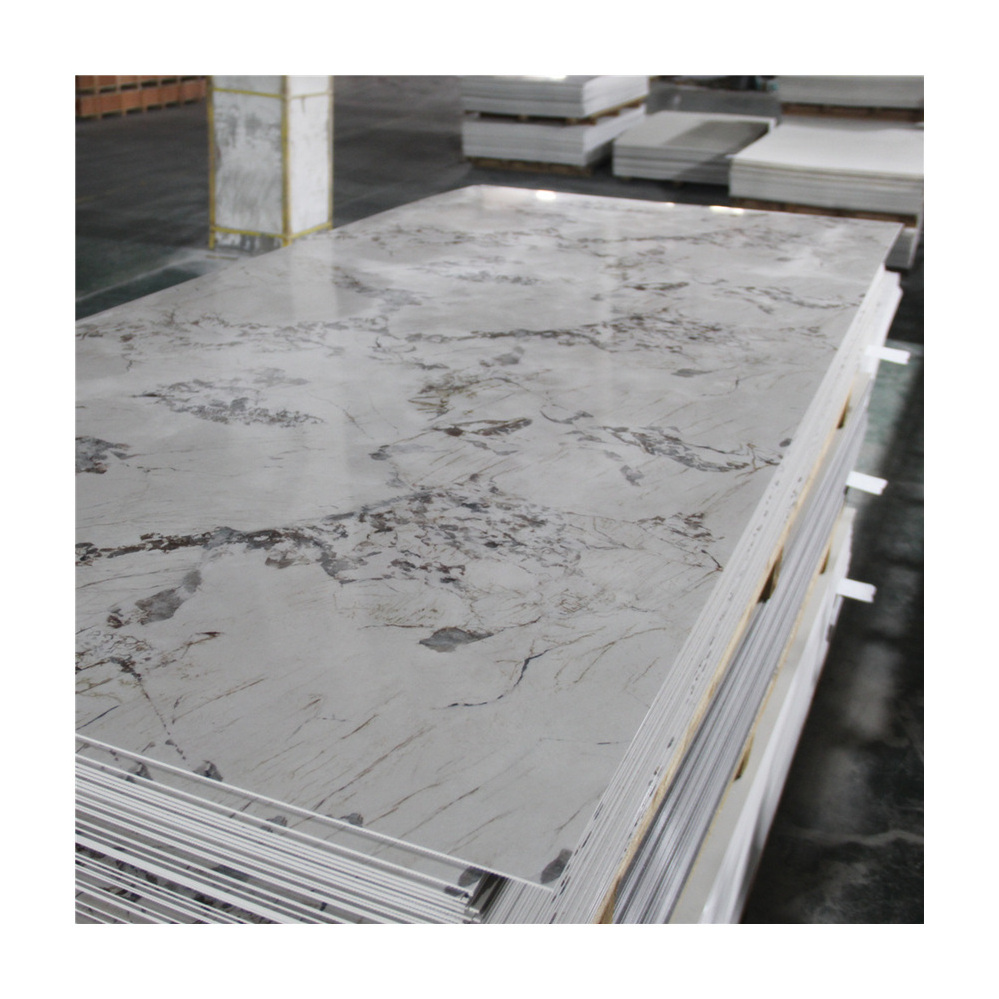 New arrivals uv marble sheet 3mm pvc marble sheet uv marble sheet and wpc panels 1220*2800mm*3mm