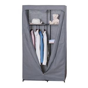 Portable Wardrobe Cabinet At Multifunctional Diy Bedroom Folding Cupboard Fabric Wardrobe