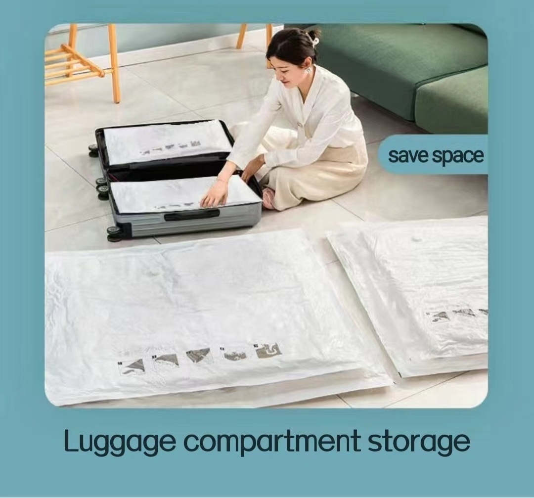 Factory price Hot Sell Vacuum Space Saver Storage Compressed Bag for Quilt