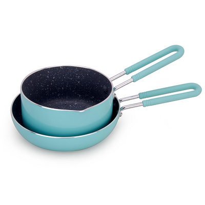 Cookware Manufacturer Non Stick Cookware Set Aluminium Aluminum  Deep Frying Pans Saute Pan