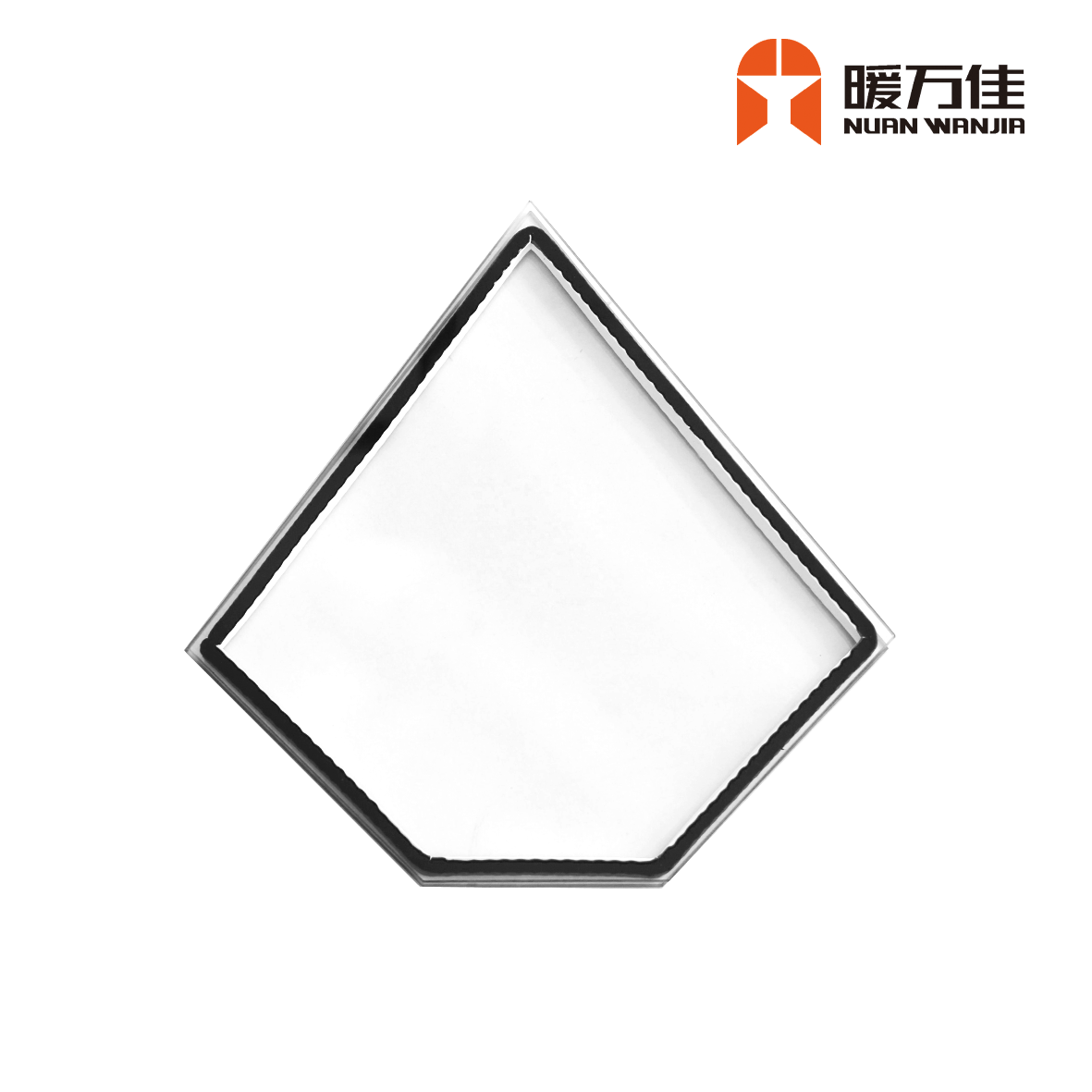 Factory Supplier 2021  NWJ warm edge  flexible glass block spacer with sealant  for insulation  double glazed glass