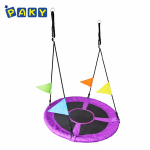 Flying Saucer Tree Swing for Kids Outdoor