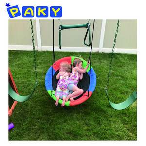 Cheap Kids Outdoor Fabric Hanging Swing Chair/Mosquito Net Swing