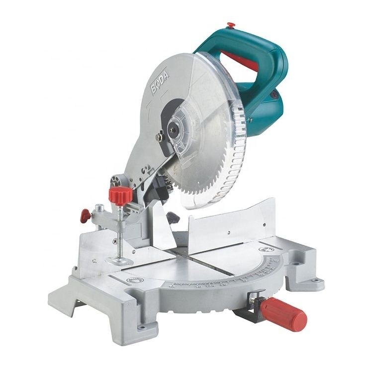 Boda M255S wholesale 1650w wood and aluminium cutting gear drive 255mm electric miter saw