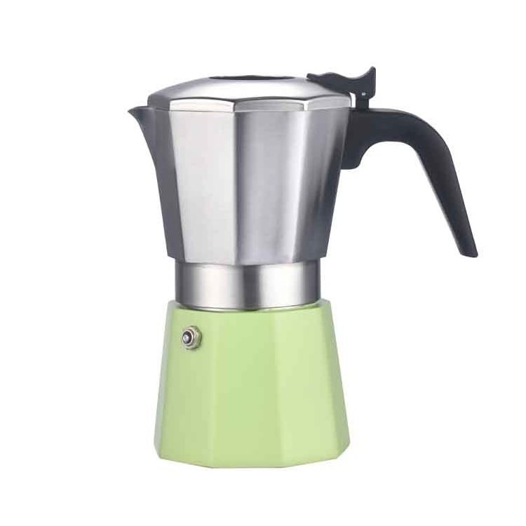 Iconic Stovetop Espresso Maker Makes Real Coffee Moka Pot Aluminium Percolator Moka Pot