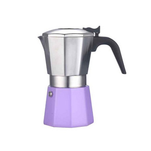 Stovetop Aluminum 1000ml borosilicate glass french coffee maker/coffee press/ tea pot