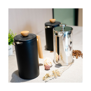 Factory Wholesale Stainless Steel French Press travel coffee maker 350ML percolator coffee pot