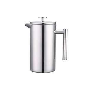 Insulated Coffee and Tea Maker Camping Travel Double Wall Stainless French Press