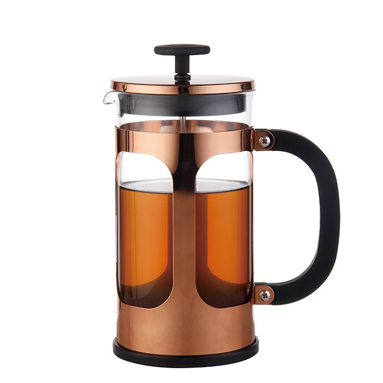 Hot sale 304 stainless steel 350ml 800ml 1000ml 1500ml french press coffee maker