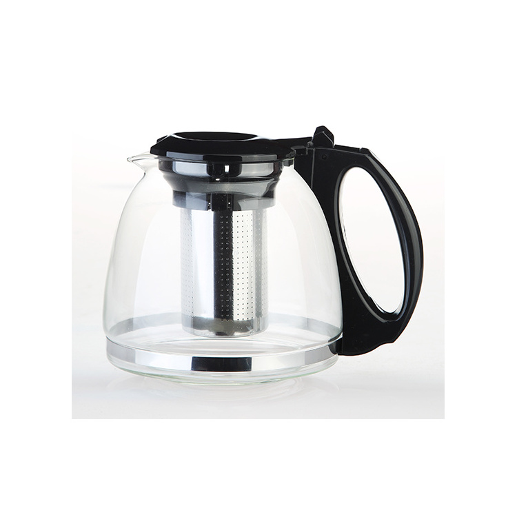 Lazy Semi-Automatic Glass Teapot household Kungfu Glass Tea Set Heat Resistant Glass Tea Pot With Strainer