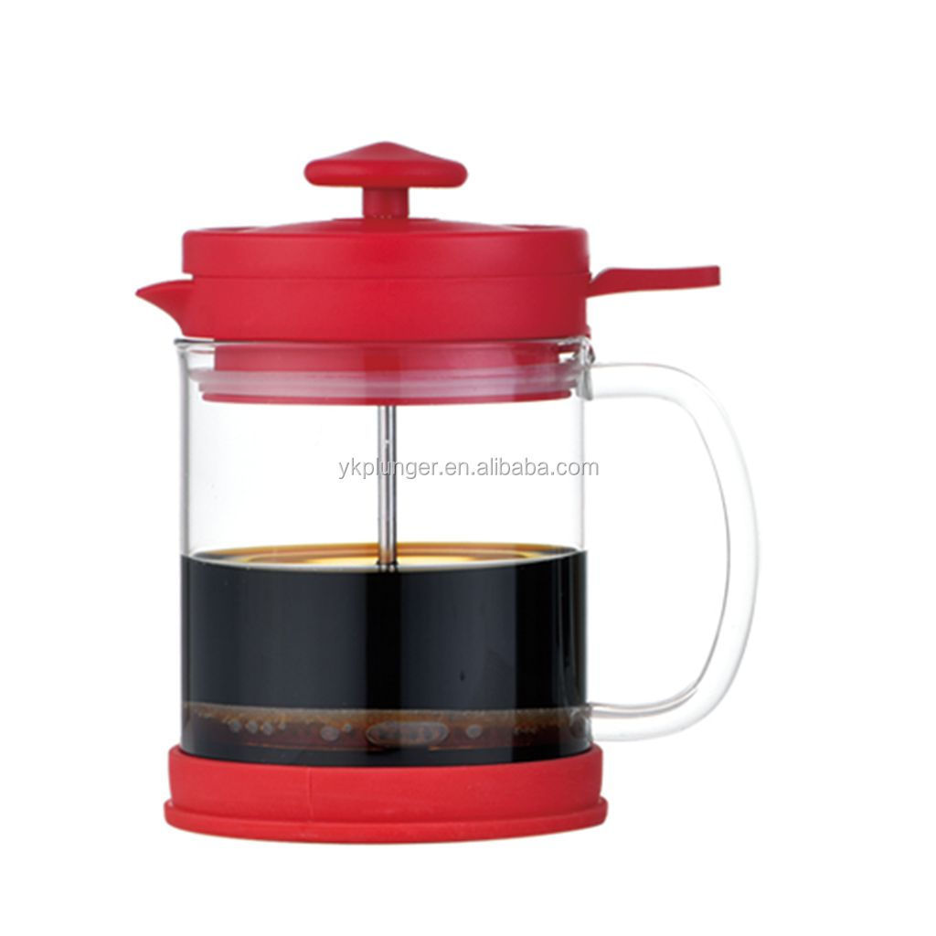 Customized Colored Plastic Good Coffee French Press For Drinkware