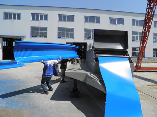 Construction Curved Sheet Metal For Roll Forming Machine