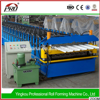 eva foam corrugated iron zinc roofing sheet making machine