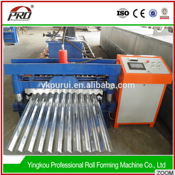 eva foam corrugated iron zinc roofing sheet making machine