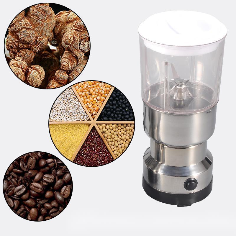 Wholesale Customization Multifunctional 2-In-1 Electric Stainless Steel Nut Spices Coffee Bean Grinder