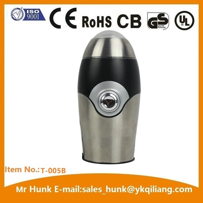 Wholesale Commercial Stainless Steel Body Coffee Grinder Coffee Beans Grinders For Household