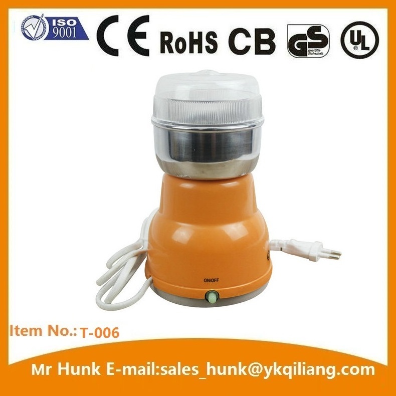 Wholesale Commercial Stainless Steel Body Coffee Grinder Coffee Beans Grinders For Household