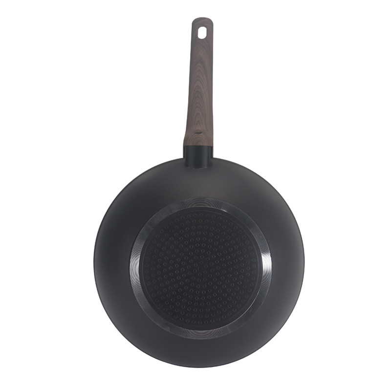 Nonstick Deep Frying Pan Induction Cookware, Non Stick Saute Pan with Lid,Healthy, PFOA PFOS APEO Free, Black